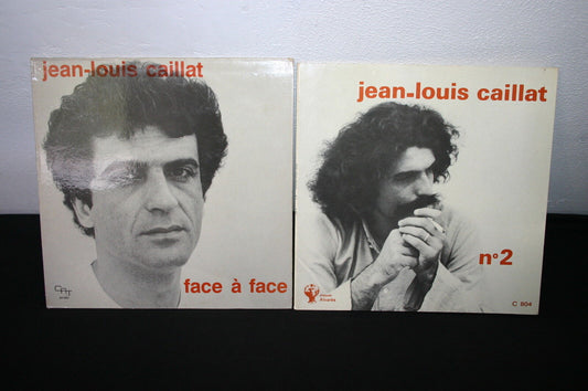 JEAN-LOUIS CAILLAT   LOT DE 2 LP 33T 12"