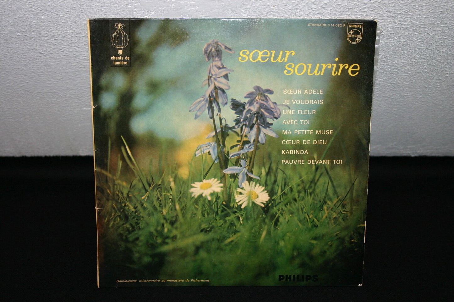 SOEUR SOURIRE   LP 33T 10" 25 CM   SOEUR ADELE