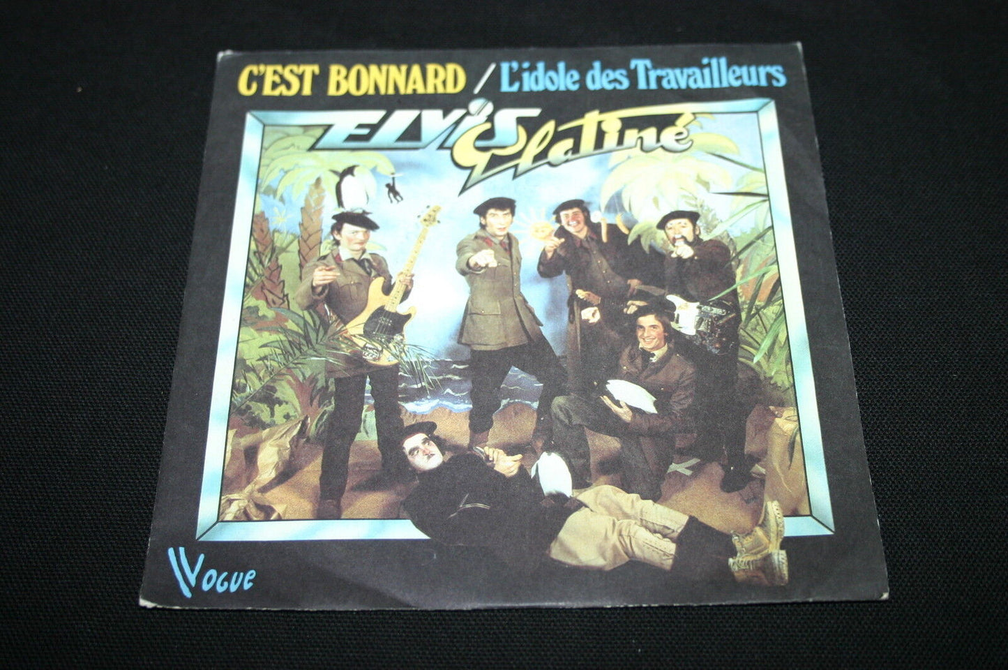 ELVIS PLATINE   SP 45T 7"   C'EST BONNARD   1982