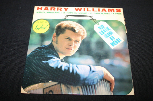HARRY WILLIAMS   EP 45T 7"   A PARIS   RARE