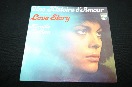 MIREILLE MATHIEU   EP 45T 7"   LOVE STORY