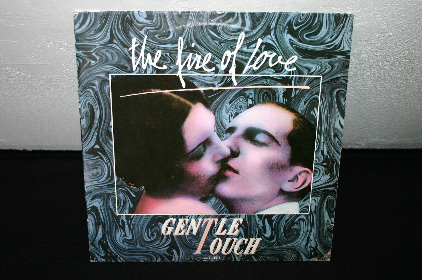 GENTLE TOUCH   MAXI 45T 12"   THE FIRE OF LOVE   1986