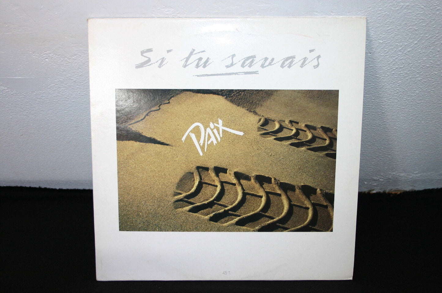 JEAN VAUTRIN / ALAIN MARCADE   MAXI 45T 12"   SI TU SAVAIS / POURQUOI   GONCOURT