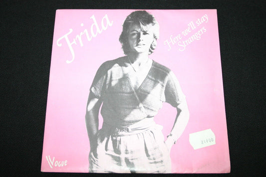 FRIDA   SP 45T 7"   HERE WE'LL STAY   1983