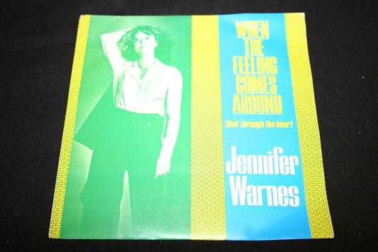 JENNIFER WARNES   SP 45T 7"   WHEN THE FEELING COMES AROUND   1979