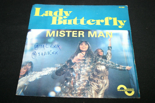 LADY BUTTERFLY   SP 45T 7"   MISTER MAN   1978