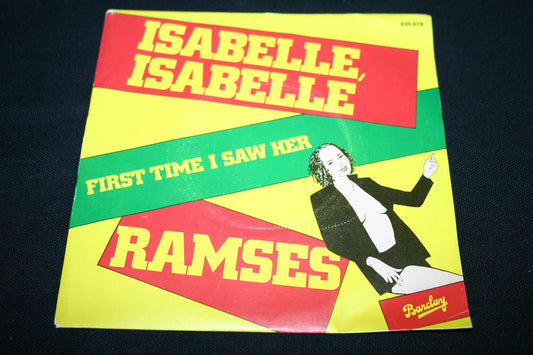 RAMSES   SP 45T 7"   ISABELLE ISABELLE   1980