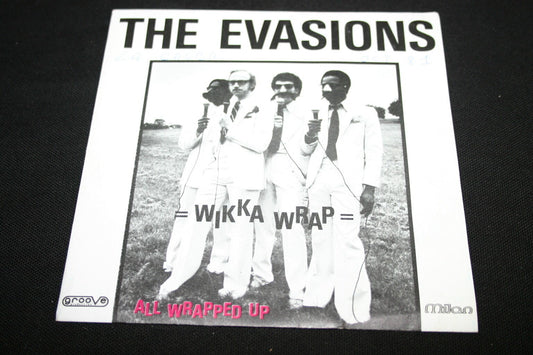 THE EVASIONS   SP 45T 7"   WIKKA WRAP   1981