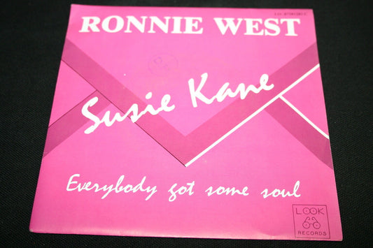 RONNIE WEST   SP 45T 7"   SUSIE KANE   1981