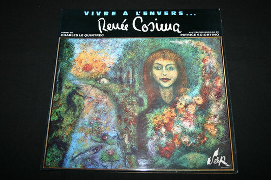 RENEE COSIMA   LP 33T 12"   POEMES DE CHARLES LE QUINTREC   RARE