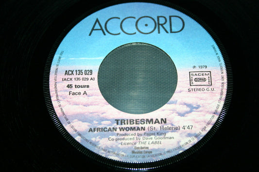 TRIBESMAN   SP 45T 7"   AFRICAN WOMAN   1979