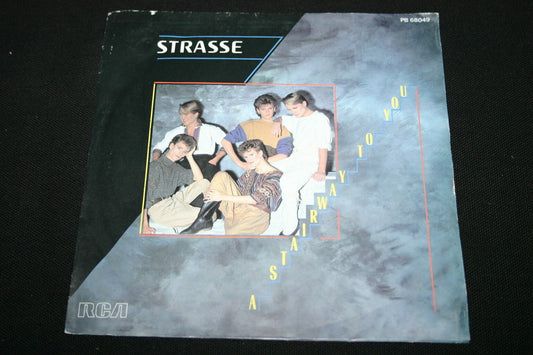 STRASSE   SP 45T 7"   A STAIRWAY TO YOU   1983