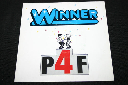 P4F   SP 45T 7"   WINNER   1987