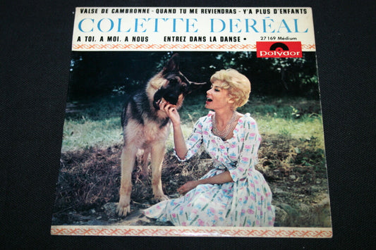 COLETTE DEREAL   EP 45T 7"   VALSE DE CAMBRONNE