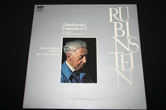 TCHAIKOVSKY / RUBINSTEIN / LEINSDORF / CONCERTO N°1   LP 33T 12"   1971