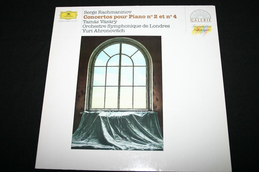 RACHMANINOV / TAMAS VASARY / YURI AHRONOVITCH   LP 33T 12"   CONCERTOS PIANO 2-4