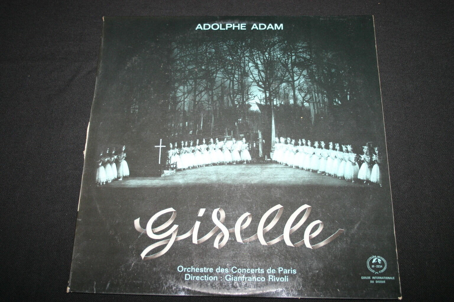 ADOLPHE ADAM / GISELLE / GIANFRANCO RIVOLI   LP 33T 12"