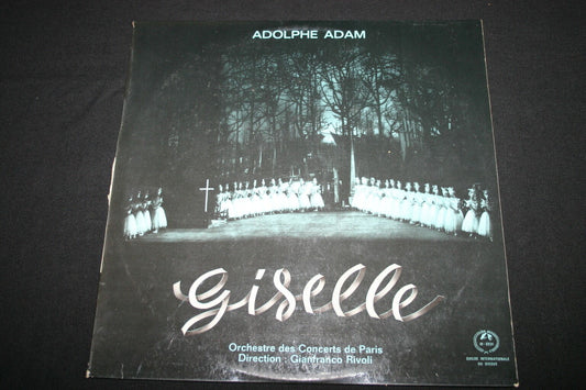 ADOLPHE ADAM / GISELLE / GIANFRANCO RIVOLI   LP 33T 12"