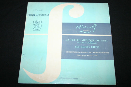 MOZART / KURT REDEL   LP 33T 10"   LA PETITE MUSIQUE DE NUIT   EFM 42022