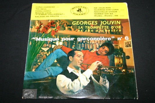 GEORGES JOUVIN   LP 33T 10"   MUSIQUE POUR GARCONNIERE N°6