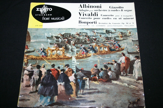 ALBINONI / VIVALDI / BONPORTI / Orchestre JEAN-FRANCOIS PAILLARD   LP 33T 10"