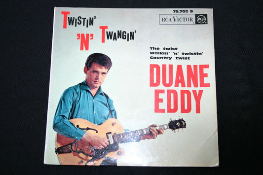 DUANE EDDY   EP 45T 7"   TWISTIN' 'N' TWANGIN'   RCA VICTOR 75702