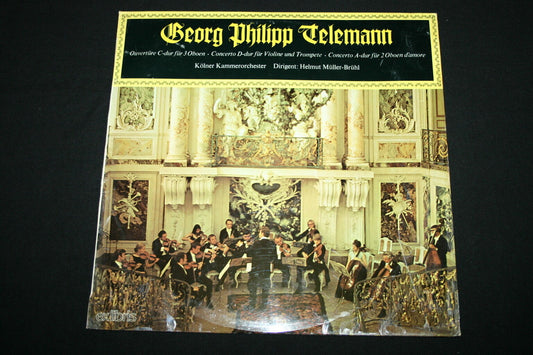 TELEMANN / KOLNER KAMMERORCHESTER / HELMUT MULLER-BRUHL   LP 33T 12"