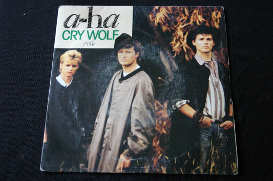 A-HA   SP 45T 7"   CRY WOLF   1986