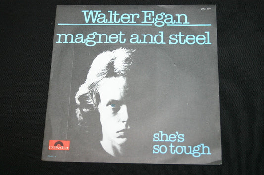 WALTER EGAN   SP 45T 7"   MAGNET AND STEEL   1977