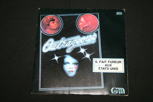 OUTRAGEOUS   SP 45T 7"   LISA'S THEME   1978
