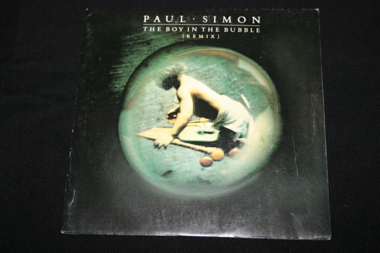 PAUL SIMON   SP 45T 7"   THE BOY IN THE BUBBLE (REMIX)   1986
