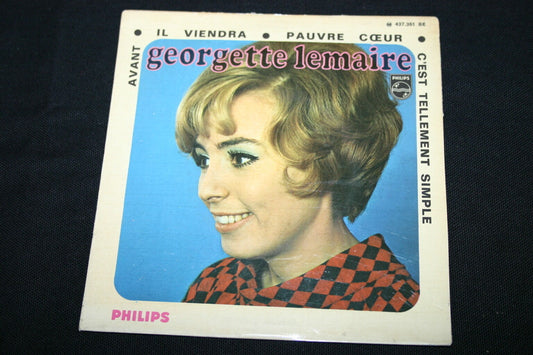 GEORGETTE LEMAIRE   EP 45T 7"   IL VIENDRA