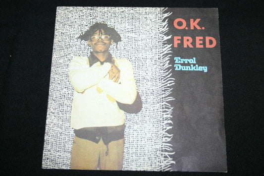 ERROL DUNKLEY   SP 45T 7"   OK FRED