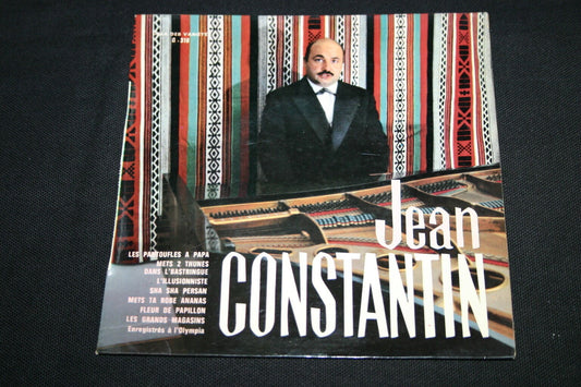JEAN CONSTANTIN   EP 45T 7"   LES PANTOUFLES A PAPA
