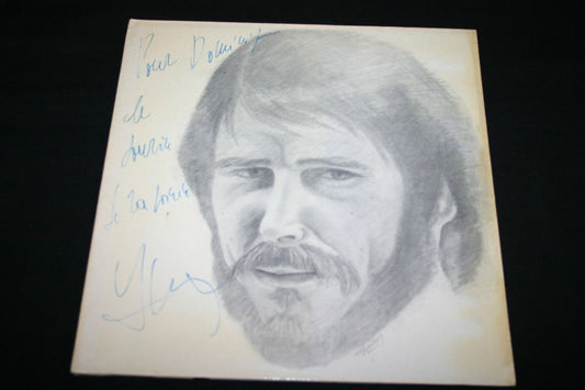 MICHEL FONTAYNE   LP 33T 12"   BLESSURE   DEDICACE