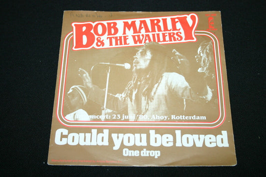 BOB MARLEY & THE WAILERS   MEGA RARE BENELUX SP   COULD YOU BE LOVED   1980