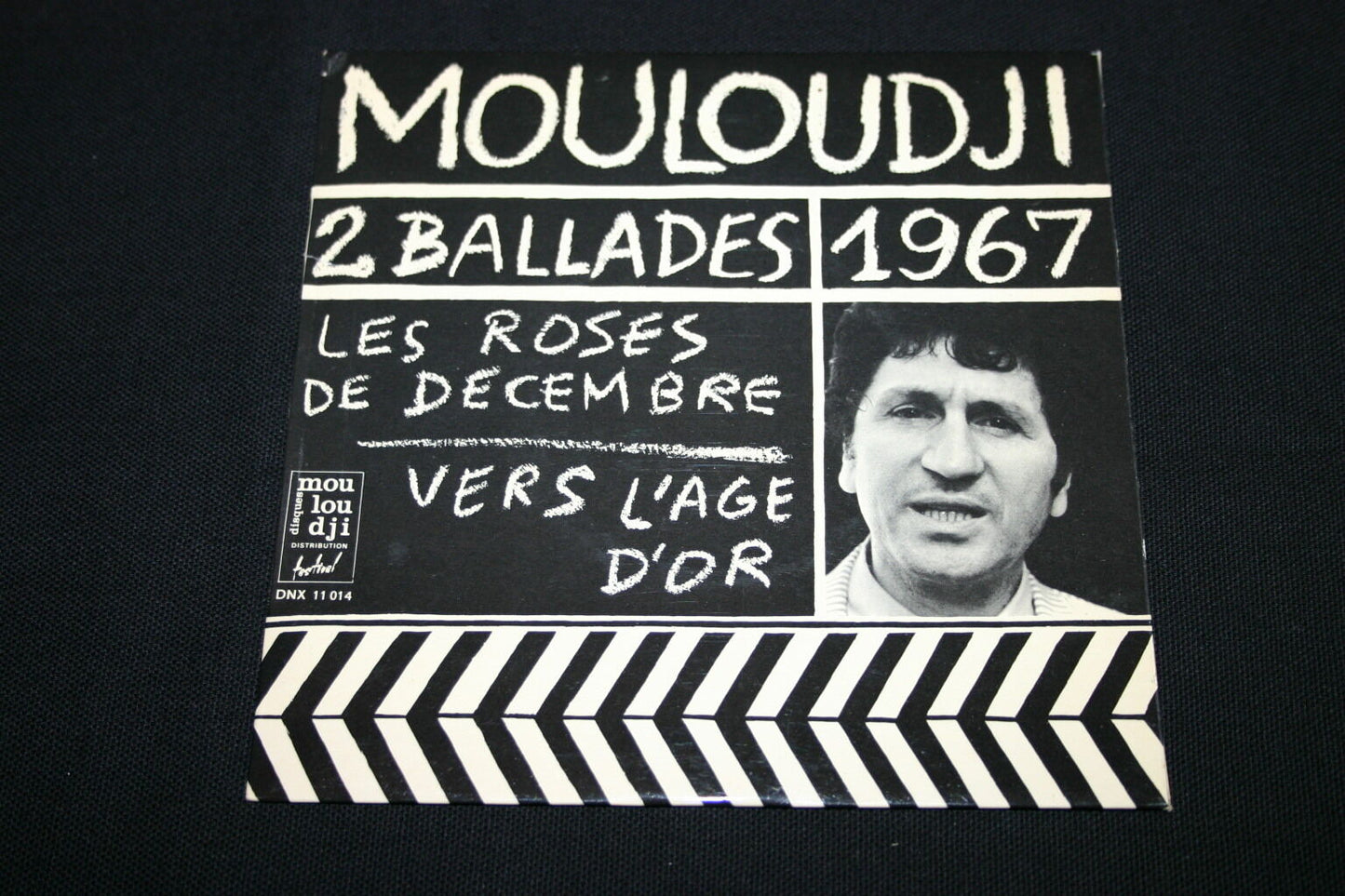 MOULOUDJI   SP 45T 7"   LES ROSES DE DECEMBRE