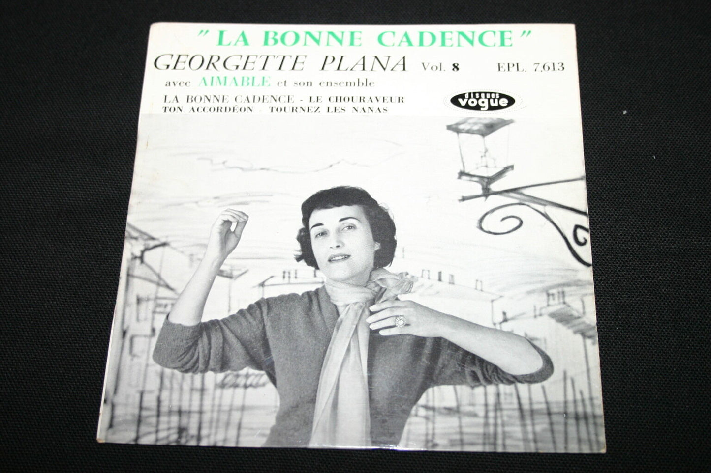 GEORGETTE PLANA   EP 45T 7"   LA BONNE CADENCE