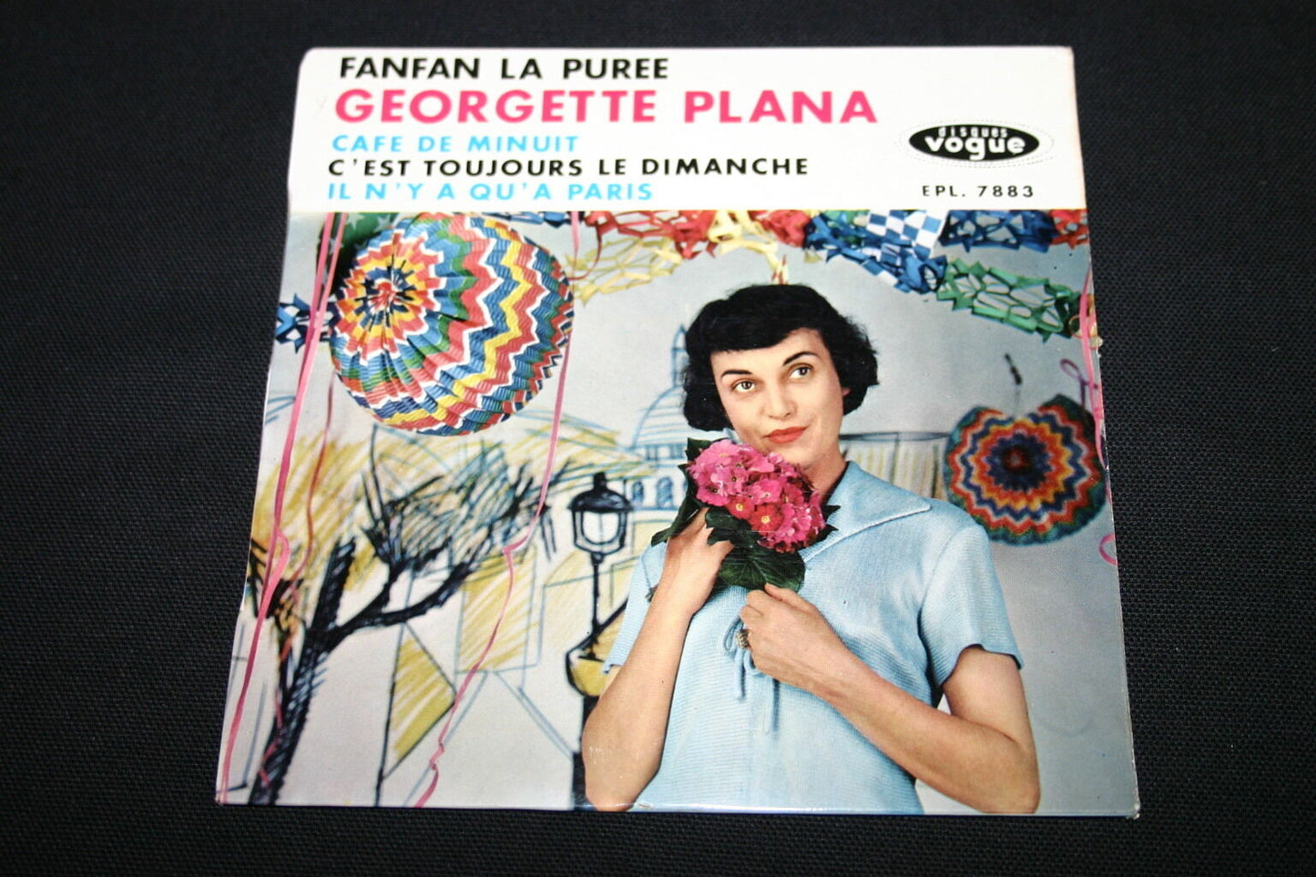 GEORGETTE PLANA   EP 45T 7"   FANFAN LA PUREE