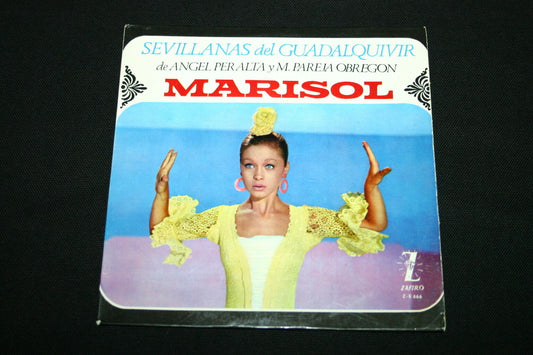 MARISOL   EP 45T 7"   SEVILLANAS DEL GUADALQUIVIR   RARE ZAFIRO