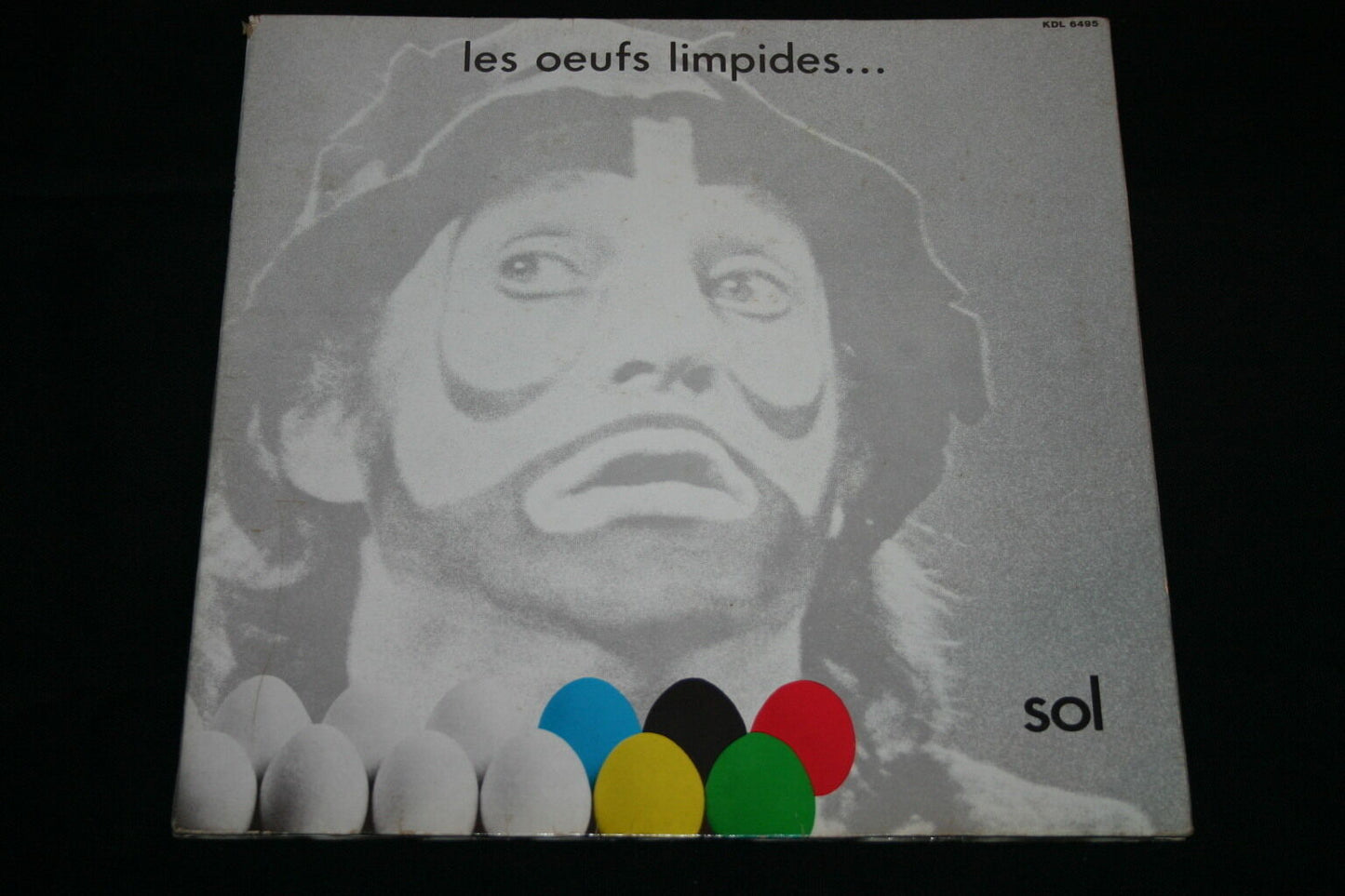 SOL   LP 33T 12"   LES OEUFS LIMPIDES   1979