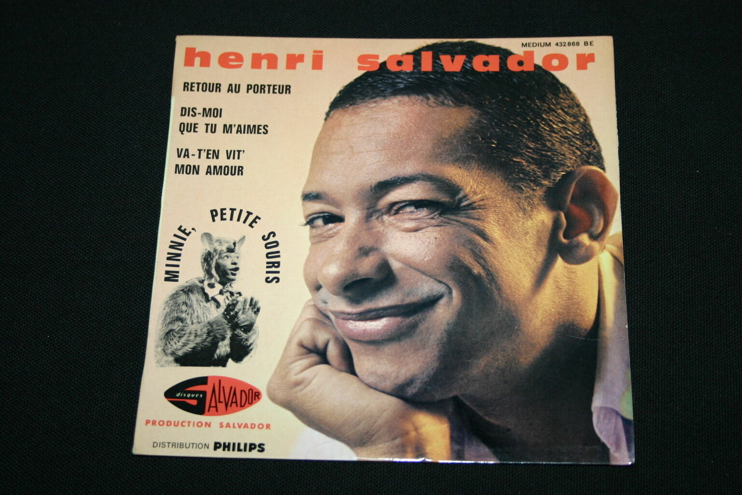 HENRI SALVADOR   EP 45T 7"   RETOUR AU PORTEUR