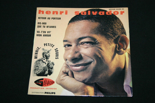 HENRI SALVADOR   EP 45T 7"   RETOUR AU PORTEUR