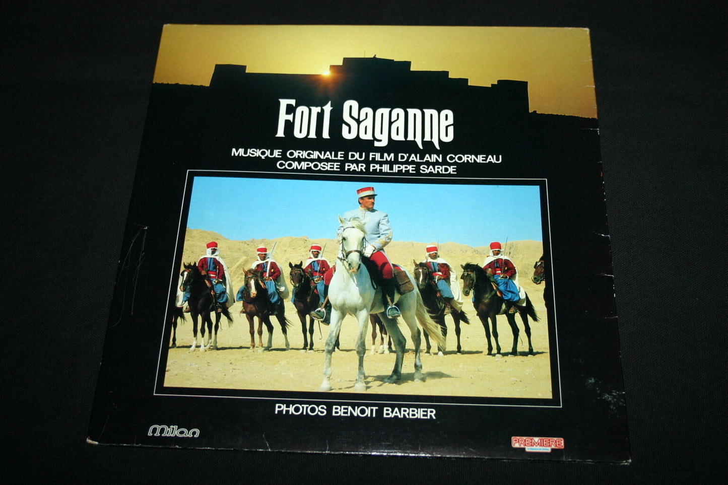 FORT SAGANNE / MUSIQUE ORIGINALE DU FILM   LP 33T 12"   PHILIPPE SARDE