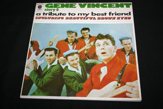 GENE VINCENT   LP 33T 12"   A TRIBUTE TO MY BEST FRIEND   1974
