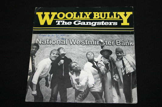 THE GANGSTERS   SP 45T 7"   WOOLLY BULLY   1980