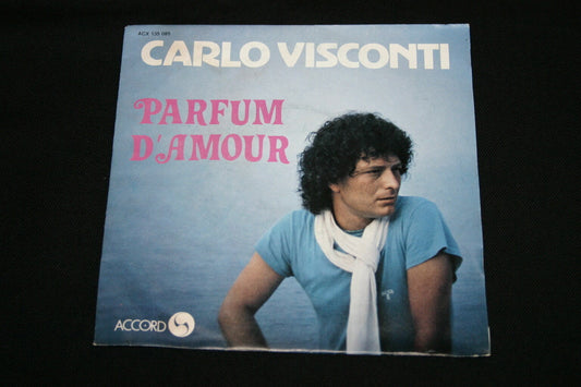 CARLO VISCONTI   SP 45T 7"   PARFUM D'AMOUR   1982