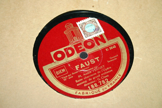 ANDRE PERNET   78T   FAUST
