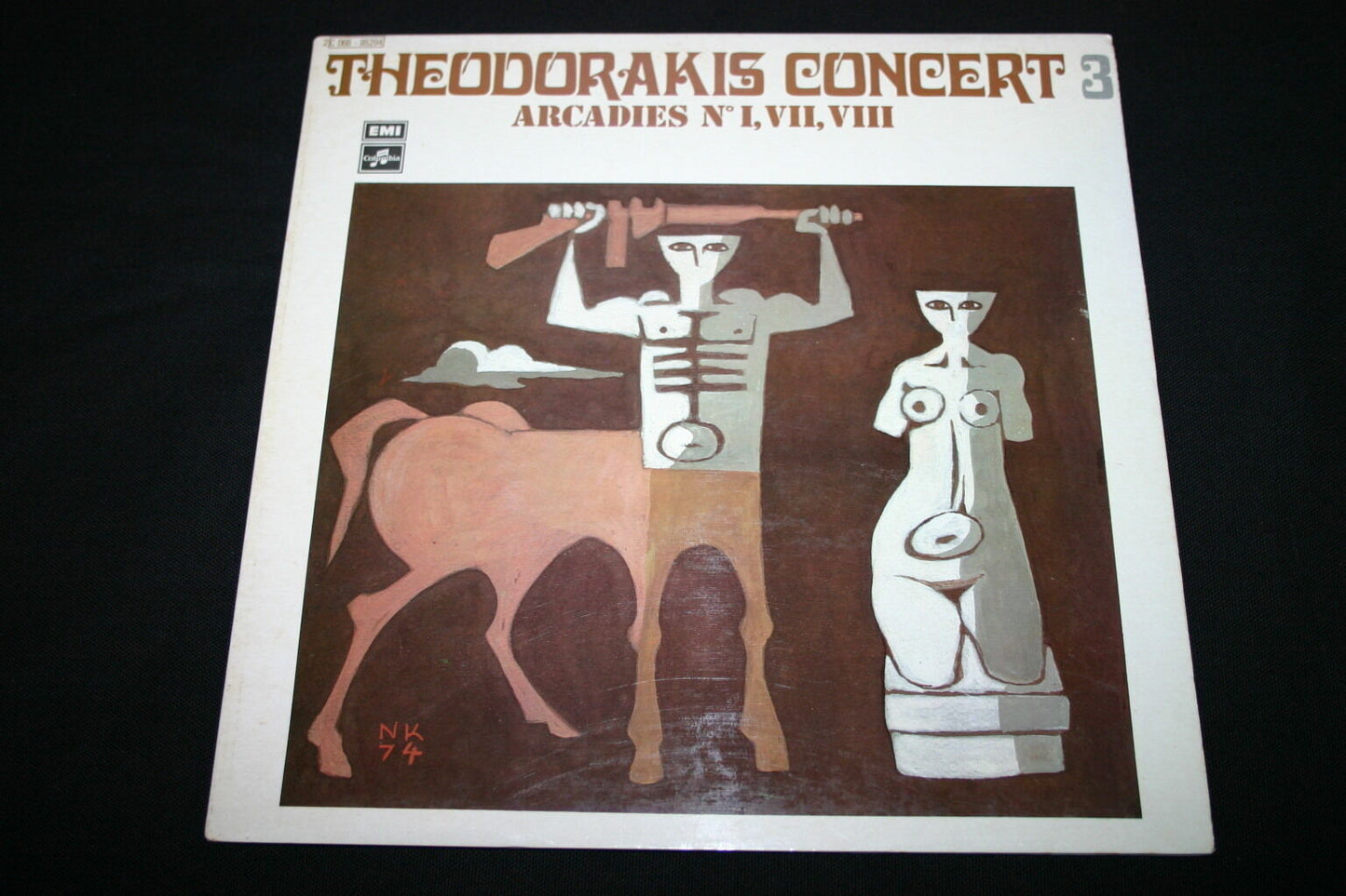 MIKIS THEODORAKIS   LP 33T 12"   CONCERT 3   1978