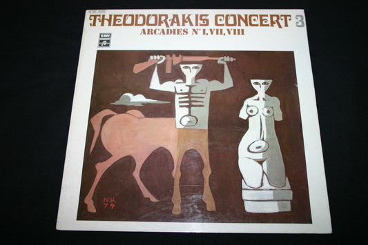 MIKIS THEODORAKIS   LP 33T 12"   CONCERT 3   1978